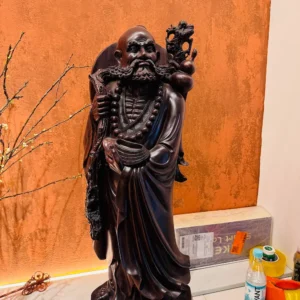 Tượng đạt ma gỗ trắc