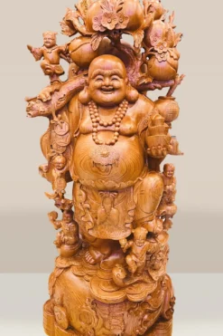 tượng di lặc gánh đào - tổng thể