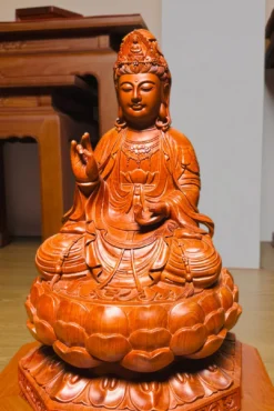 tượng phật bà quan âm - góc phải