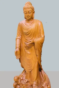 tượng phật thích ca đứng - góc phải