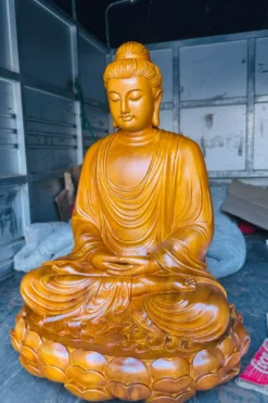 tượng phật thích ca thiền - góc phải