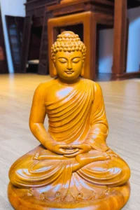 tượng phật thích ca cỡ nhỏ - chính diện