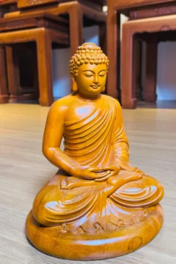 tượng phật thích ca cỡ nhỏ - góc bên trái