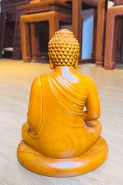 tượng phật thích ca cỡ nhỏ - mặt sau