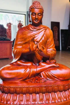 tượng thích ca chuyển pháp luân - chính diện