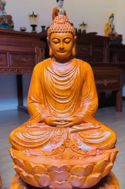 Tượng Thích Ca Đẹp - chính diện